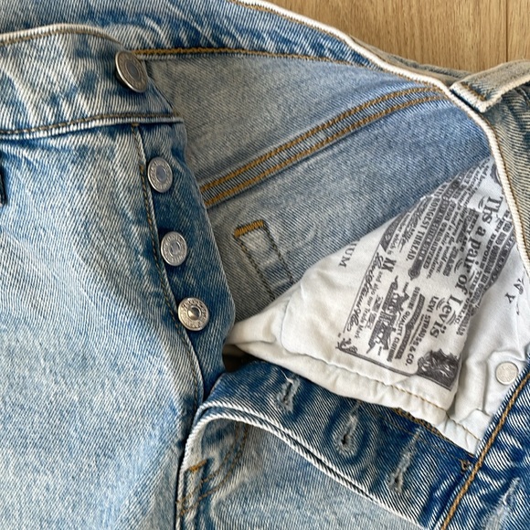 Levi’s 501 Skinny High Rise Button Fly Color Tango - Picture 6 of 10